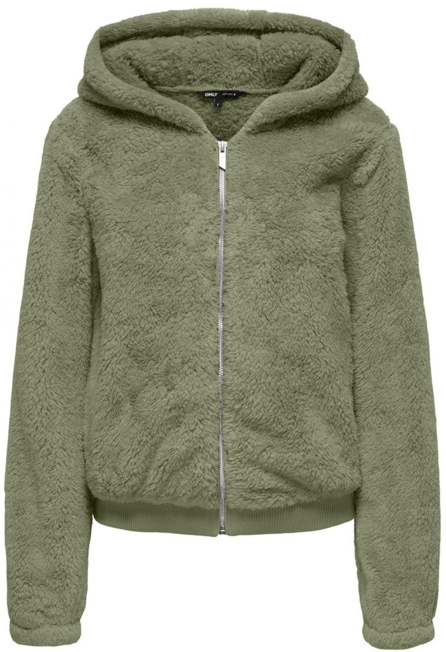 ONLY Flisová bunda 'ONLNewanna'  olivová