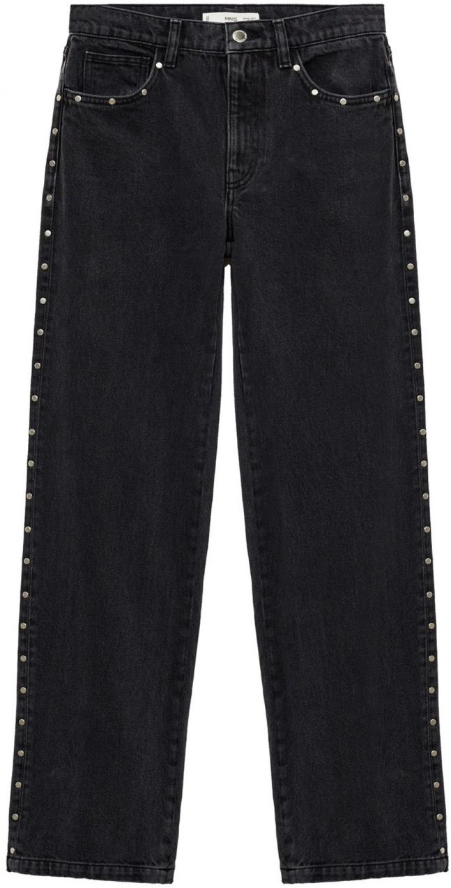 MANGO Džínsy 'Billie'  čierny denim