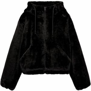 Pull&Bear Prechodná bunda  čierna