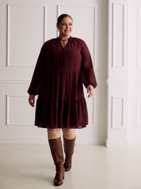 Guido Maria Kretschmer Curvy Šaty 'Jovana'  bordová