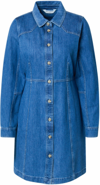 MSCH COPENHAGEN Košeľové šaty 'Dielle Emma'  modrá denim