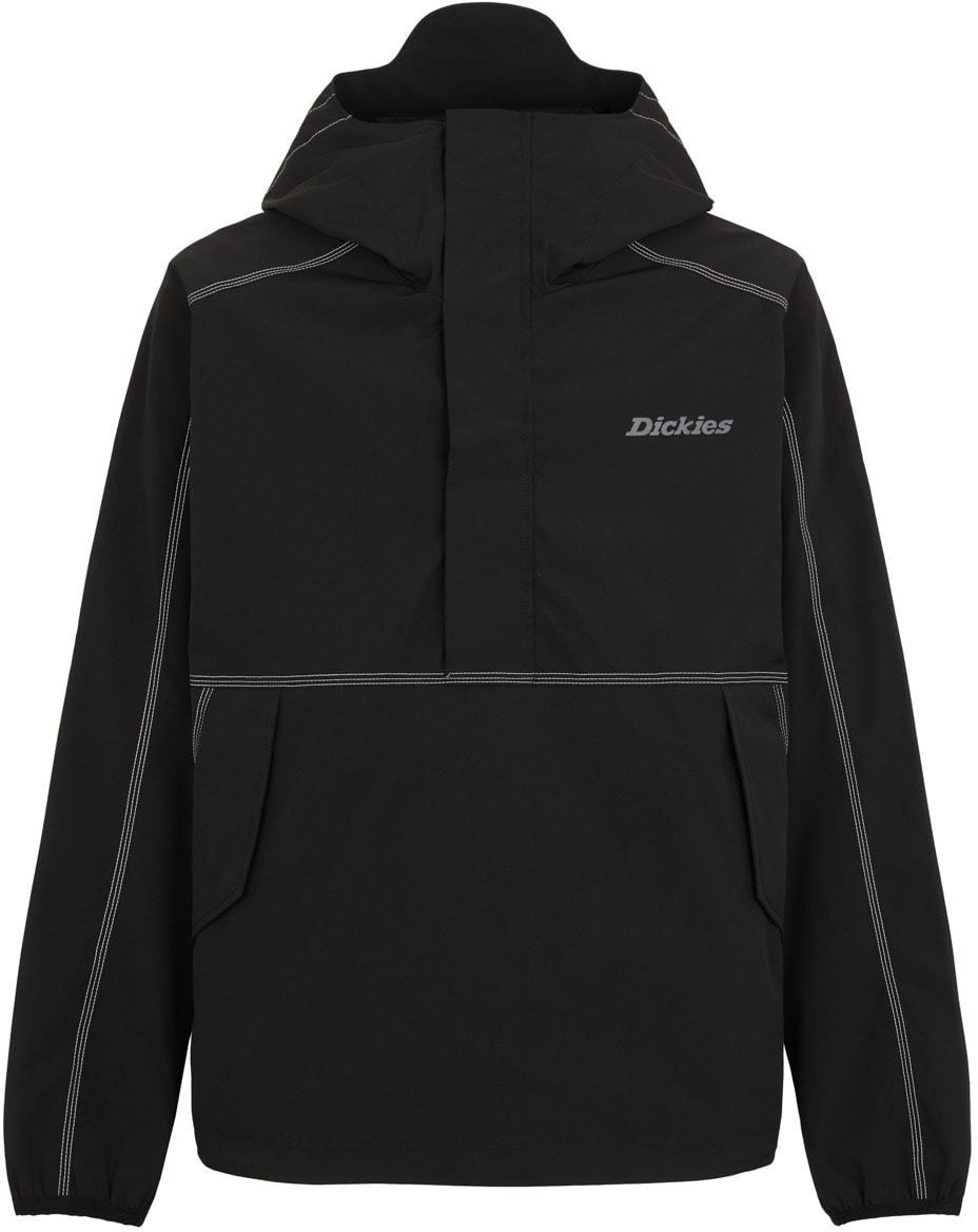 DICKIES Prechodná bunda 'RONAN'  čierna / strieborná