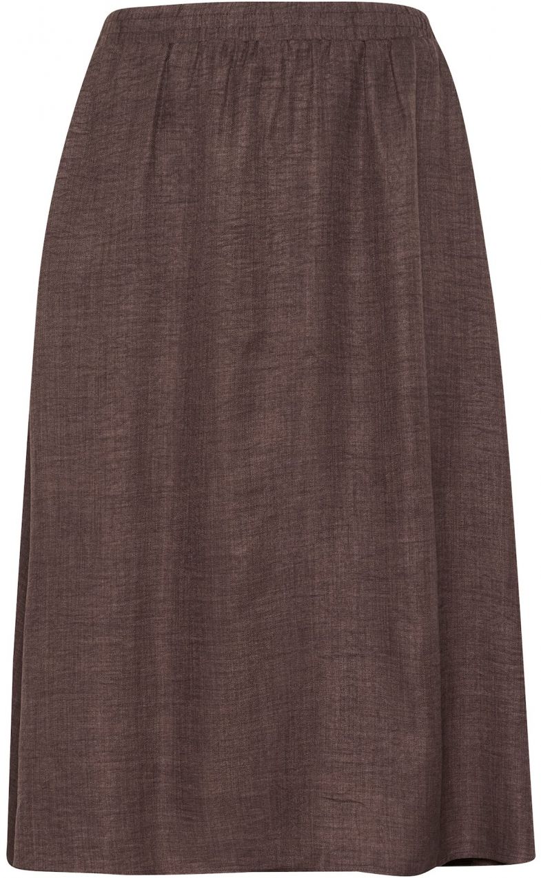 KAFFE CURVE Sukňa 'Ellie'  mokka