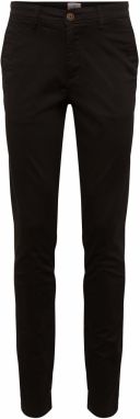 JACK & JONES Chino nohavice 'JJIMarco JJBowie'  čierna