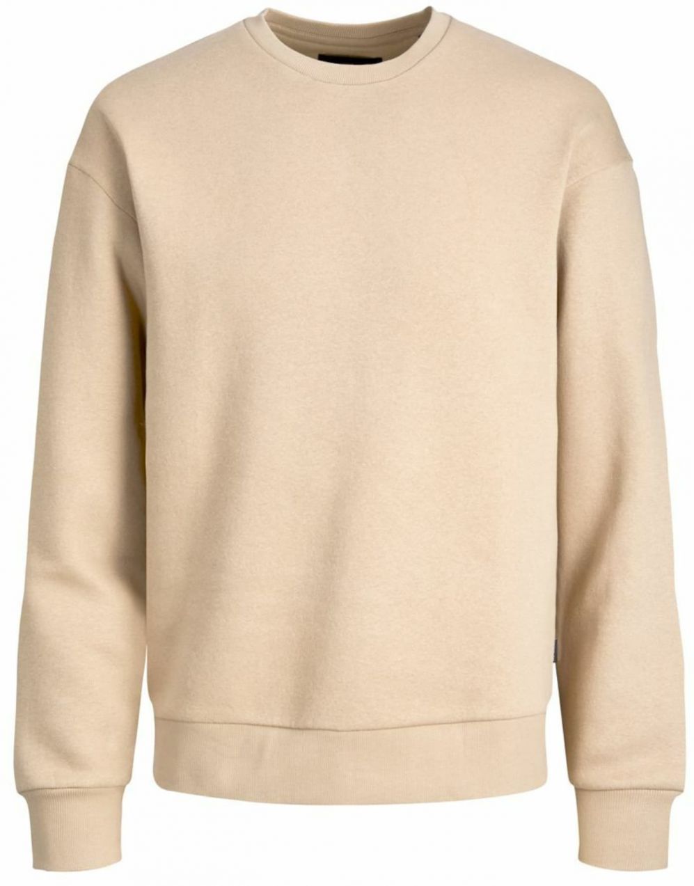 JACK & JONES Mikina 'JJEStar'  béžová melírovaná