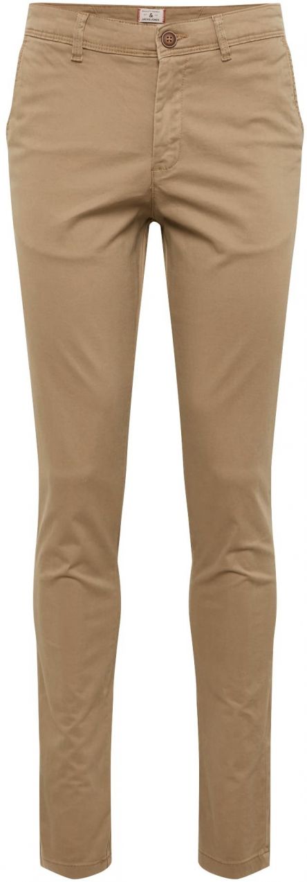 JACK & JONES Chino nohavice 'JJIMarco JJBowie'  farba ťavej srsti