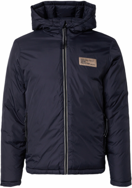 BLEND Prechodná bunda  hnedá / čierna