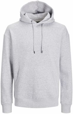 JACK & JONES Mikina 'JJEStar'  sivá melírovaná