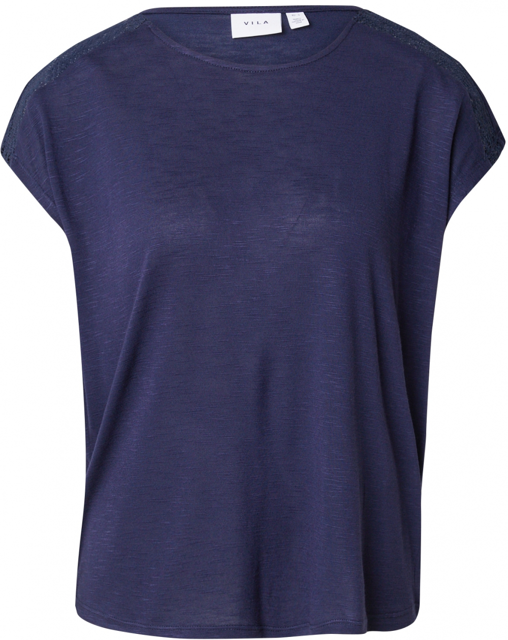 VILA Tričko 'VINOEL'  námornícka modrá