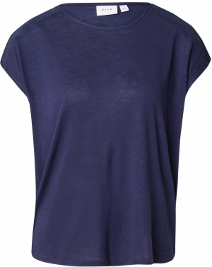 VILA Tričko 'VINOEL'  námornícka modrá