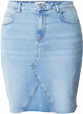 ONLY Carmakoma Sukňa  modrá denim