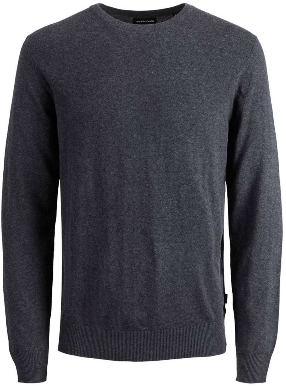 JACK & JONES Sveter 'JJEEmil'  tmavosivá