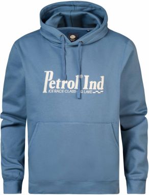 Petrol Industries Mikina 'Hughes'  dymovo modrá / biela