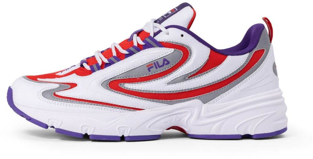 FILA Športová obuv 'ACTIX'  svetlosivá / slivková / červená / biela