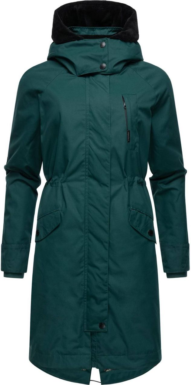 Ragwear Prechodný kabát 'Nicco'  smaragdová