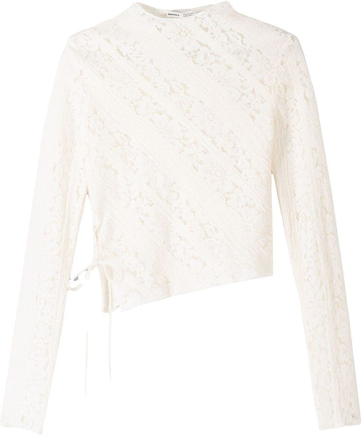 Bershka Blúzka  nebielená