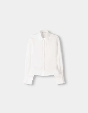 Bershka Blúzka  biela