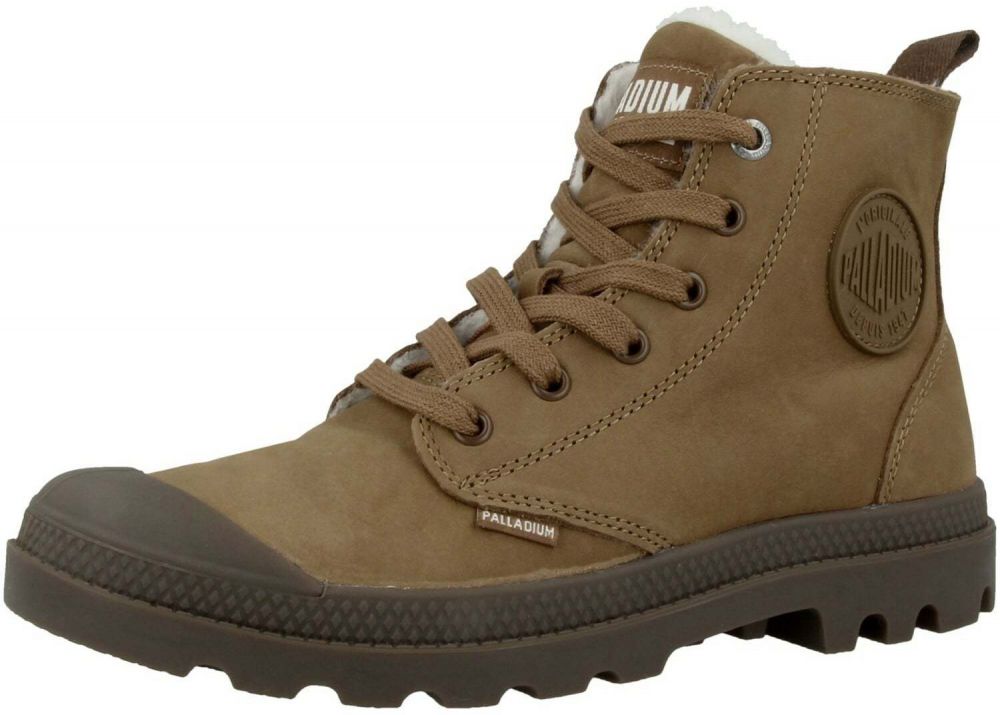 Palladium Šnurovacie čižmy 'Pampa'  hnedá