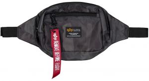 ALPHA INDUSTRIES Ľadvinka  sivá / čierna