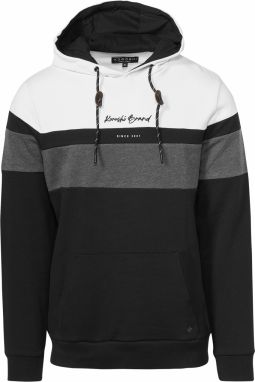 KOROSHI Mikina  sivá / čierna / biela