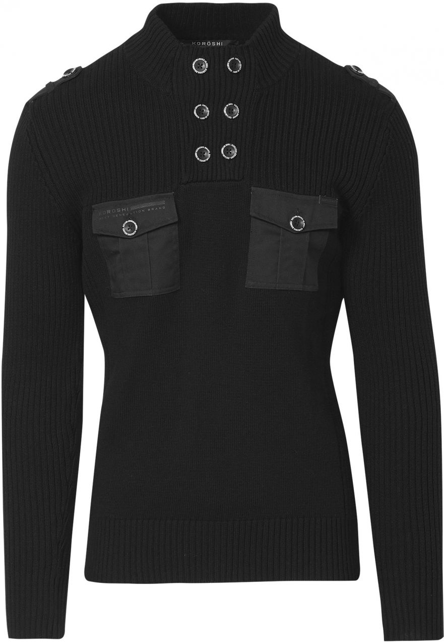 KOROSHI Sveter  čierna