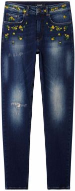 Desigual Džínsy  modrá / modrá denim / zmiešané farby