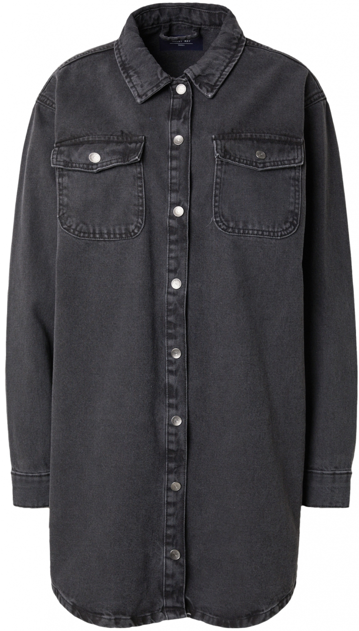 Noisy may Košeľové šaty 'NMALVA'  čierny denim
