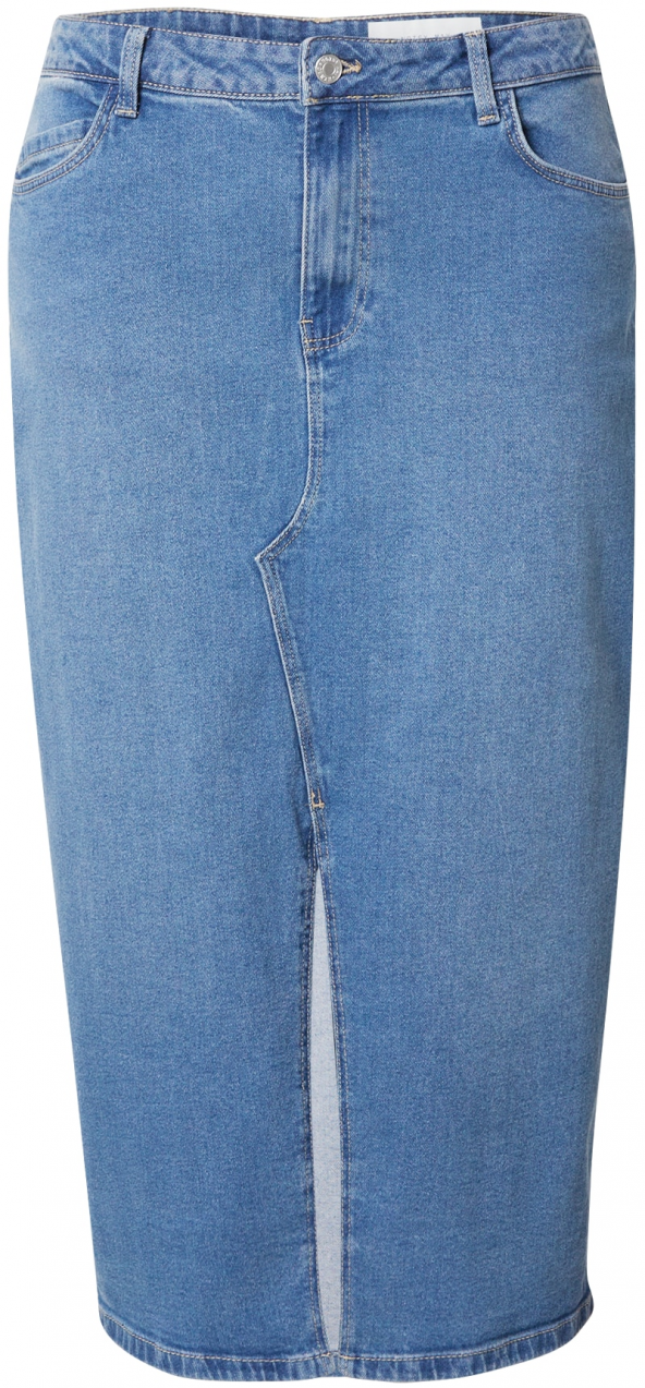 Noisy May Curve Sukňa 'NMKATH'  modrá denim