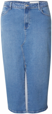 Noisy May Curve Sukňa 'NMKATH'  modrá denim