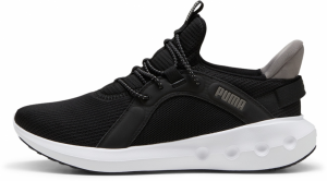 PUMA Bežecká obuv  sivobéžová / čierna