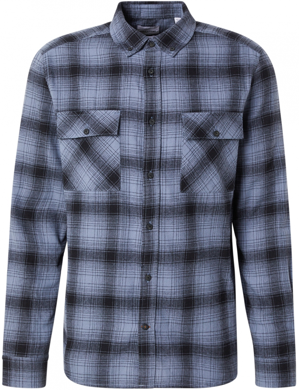 Only & Sons Košeľa 'ONSMATT'  opálová / čierna