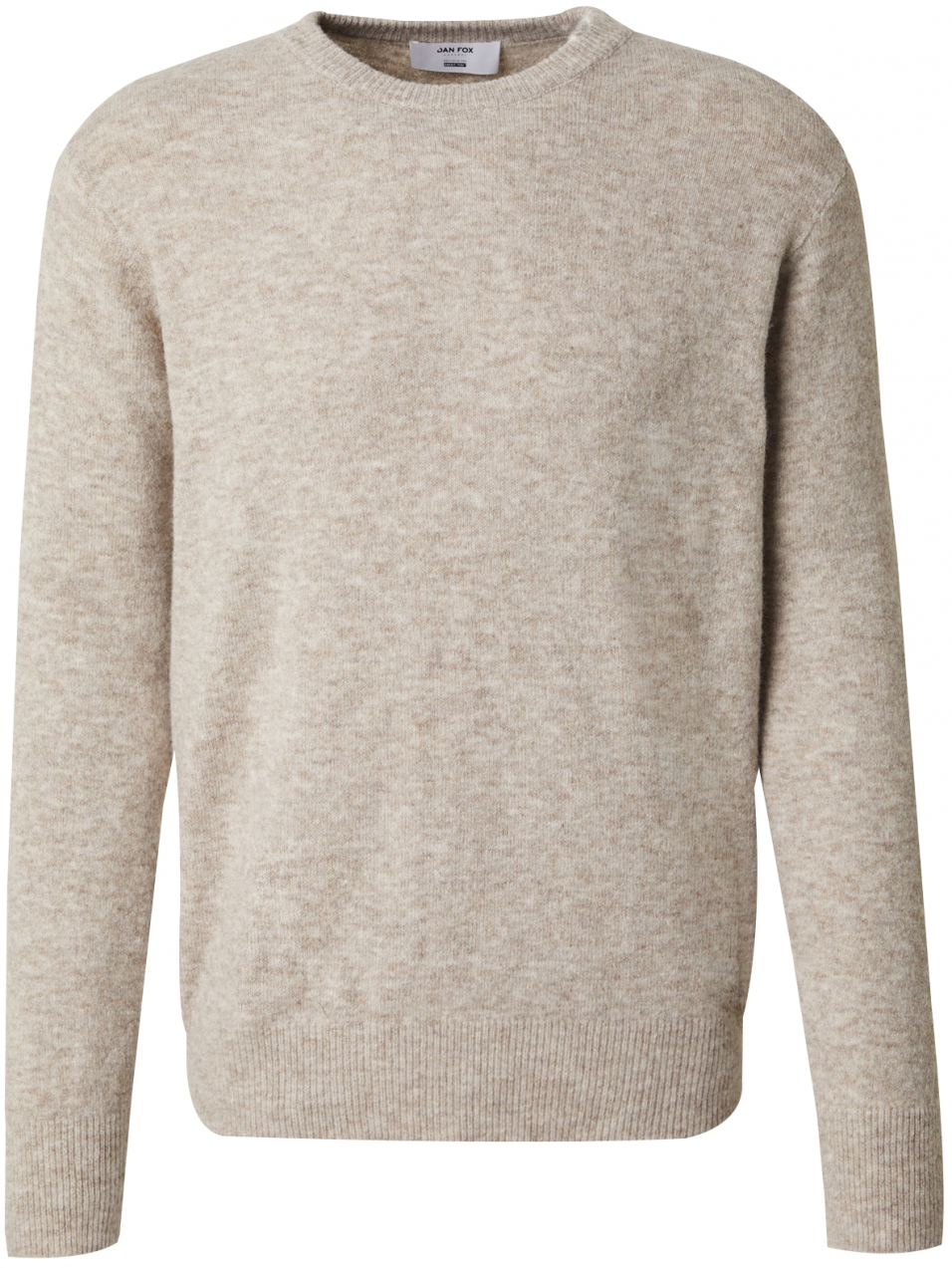 DAN FOX APPAREL Sveter 'William'  béžová melírovaná