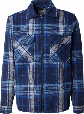 Only & Sons Prechodná bunda 'ONSPRESTON'  modrá / námornícka modrá / biela