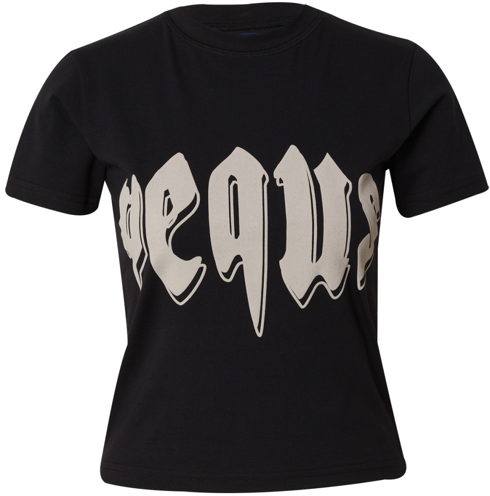 Pequs Tričko  nebielená / čierna