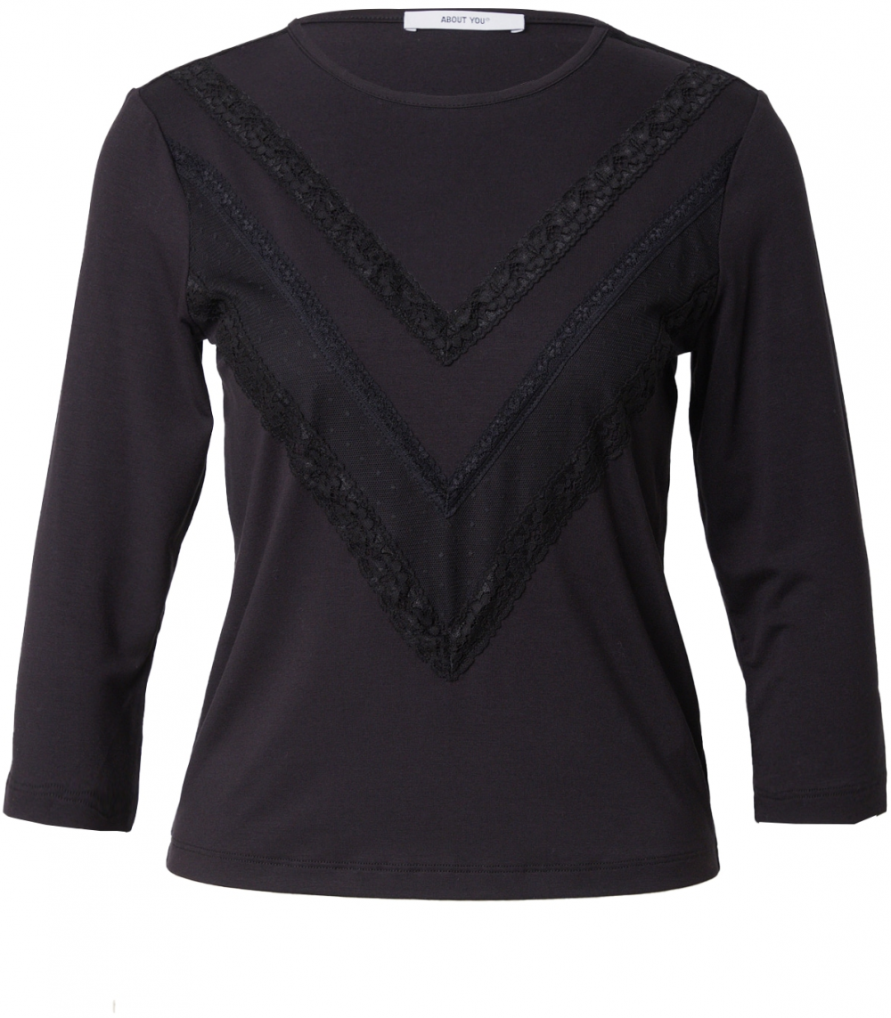 ABOUT YOU Tričko 'Dotta'  čierna