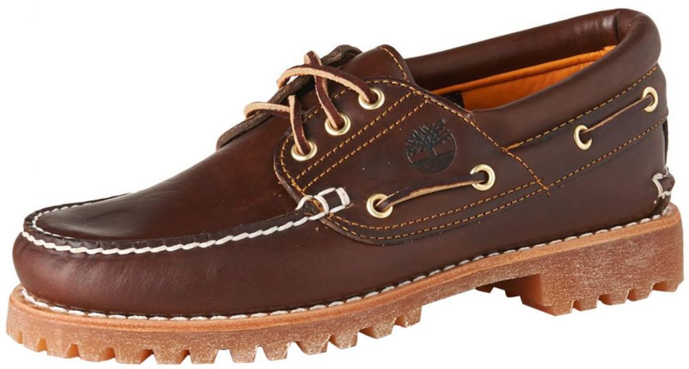 TIMBERLAND Mokasíny 'Authentics 3 Eye Classic'  tmavohnedá