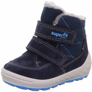 SUPERFIT Čižmy 'Groovy 2.0'  námornícka modrá / azúrová / tmavomodrá