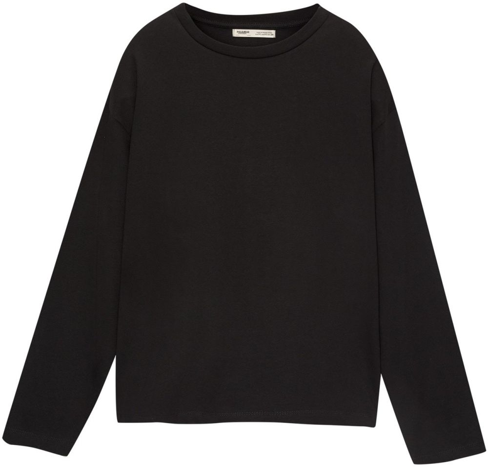 Pull&Bear Tričko  čierna
