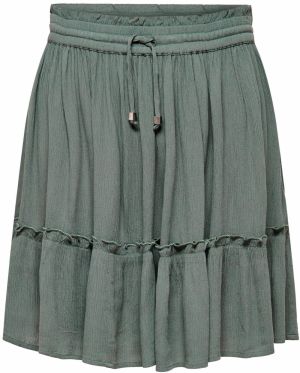ONLY Sukňa 'ONLIbiza'  tmavozelená