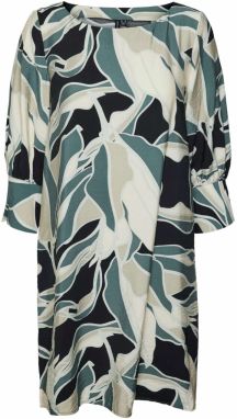 VERO MODA Šaty 'VMBELINE BEA'  béžová / svetlobéžová / dymovo modrá / čierna