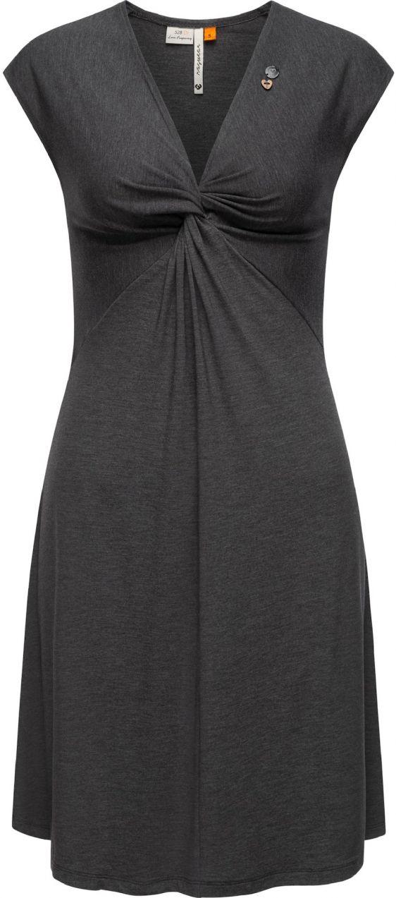 Ragwear Letné šaty 'Comfrey Solid'  čierna