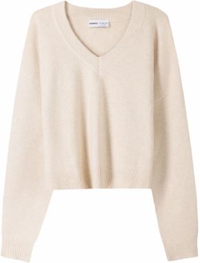 Bershka Sveter  nebielená