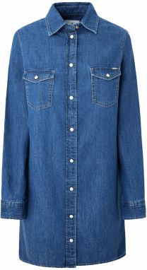 Pepe Jeans Košeľové šaty 'Maya'  modrá denim