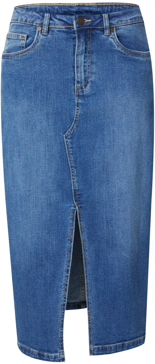 SISTERS POINT Sukňa 'OLIA'  modrá denim