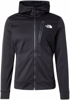 THE NORTH FACE Funkčná flisová bunda  čierna / biela