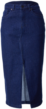 SISTERS POINT Sukňa 'OLIA'  modrá denim