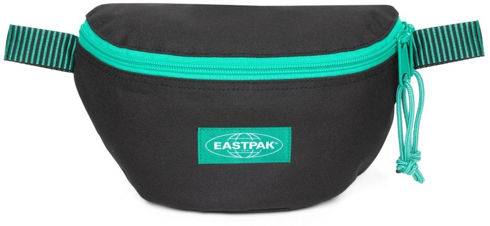 EASTPAK Ľadvinka 'Springer'  tyrkysová / čierna