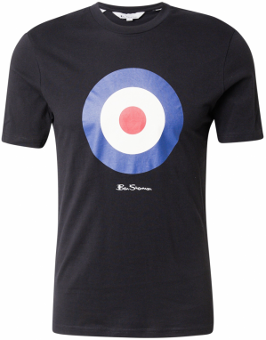 Ben Sherman Tričko 'Signature Target'  modrá / červená / čierna / biela