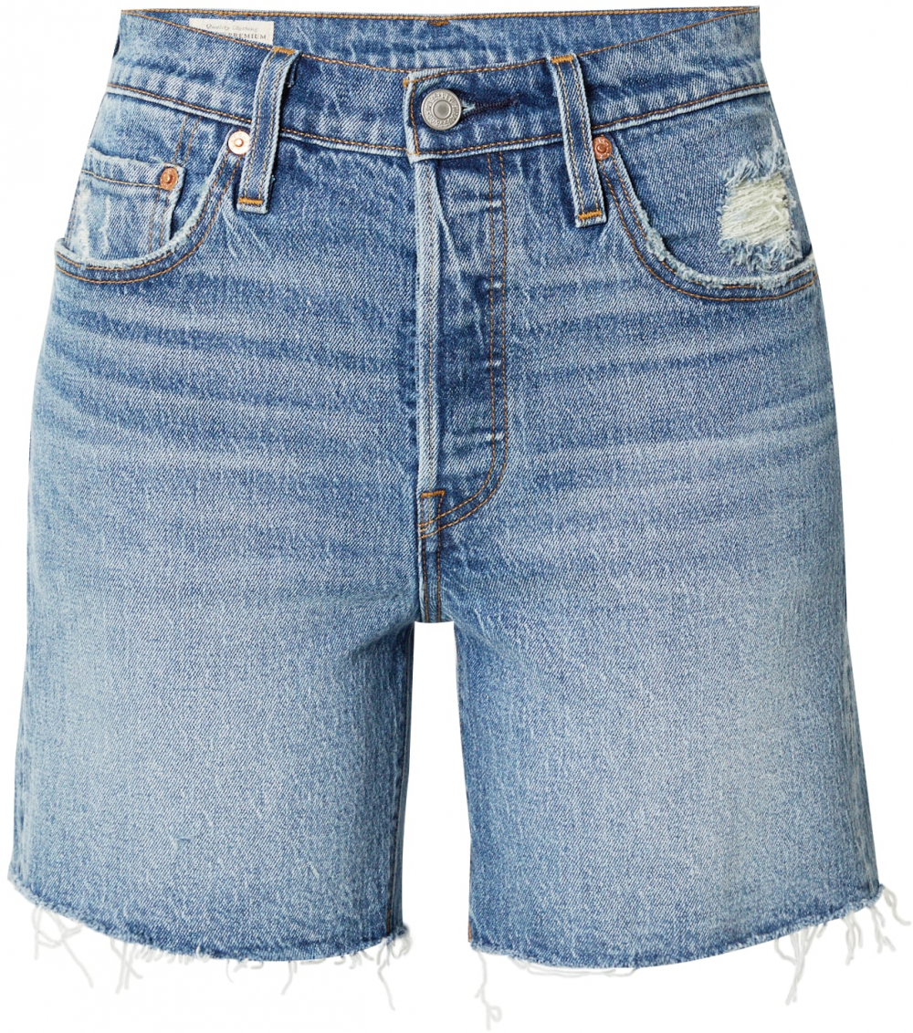 LEVI'S ® Džínsy '501® Mid Thigh Short'  modrá denim
