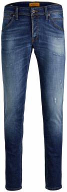 Jack & Jones Plus Džínsy 'JJIGlenn JJFox'  modrá denim